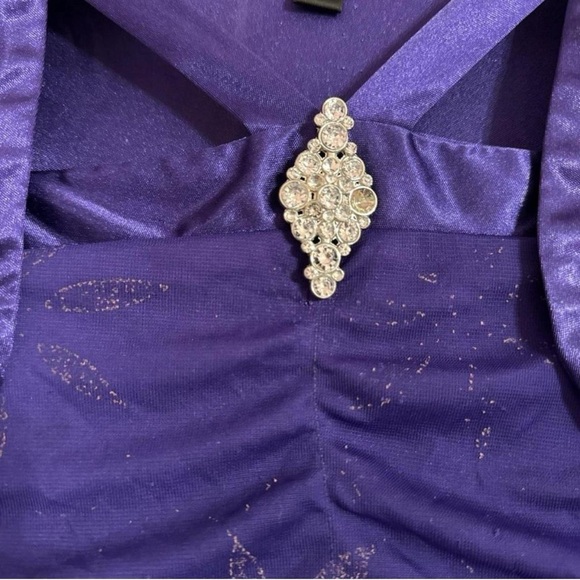 Early 2000s Purple Asymmetrical Dress 💜 - Picture 4 of 6